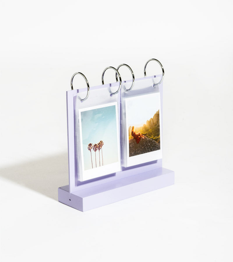 Cadre photo de table en bois à feuilleter INSTAX MINI