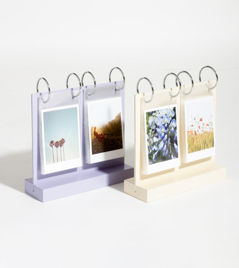 Cadre photo de table en bois à feuilleter INSTAX MINI