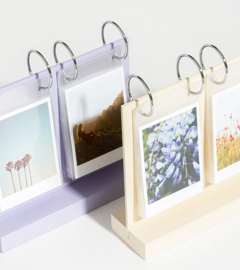 Cadre photo de table en bois à feuilleter INSTAX MINI