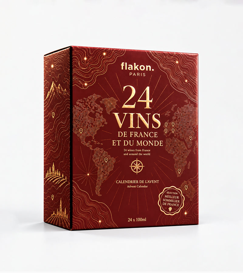 Calendrier de l’Avent Vin – 24 Vins de France & du Monde