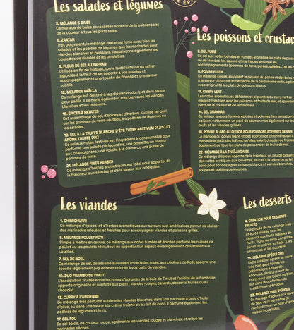 Calendrier de l'avent - Epices