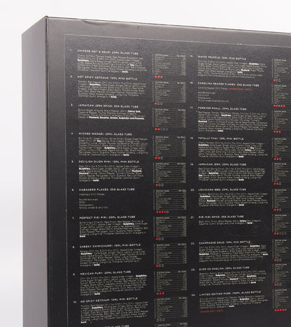 Calendrier de l'avent - Sauces piquantes gourmet