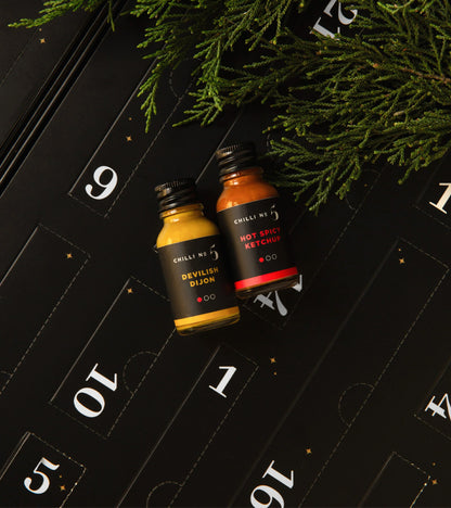 Calendrier de l'avent - Sauces piquantes gourmet
