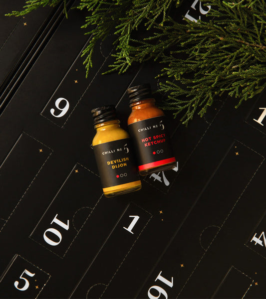 Calendrier de l'avent - Sauces piquantes gourmet