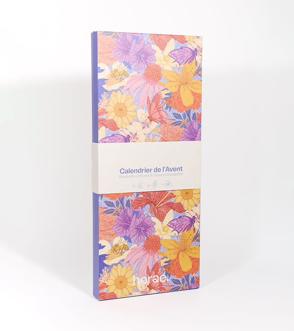 Calendrier de l'Avent Tisanes & Bouquets à infuser