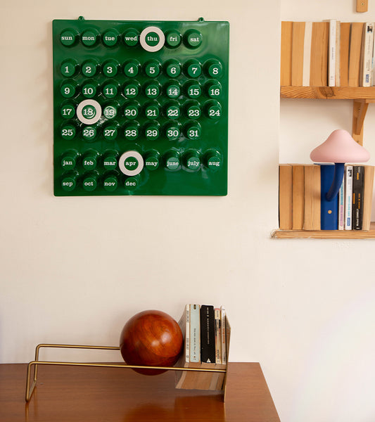 Calendrier perpétuel vert - Ring a Date