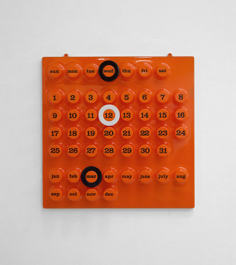 Calendrier Perpétuel Ring-A-Date – Giorgio Della Beffa – Design Italien 1971