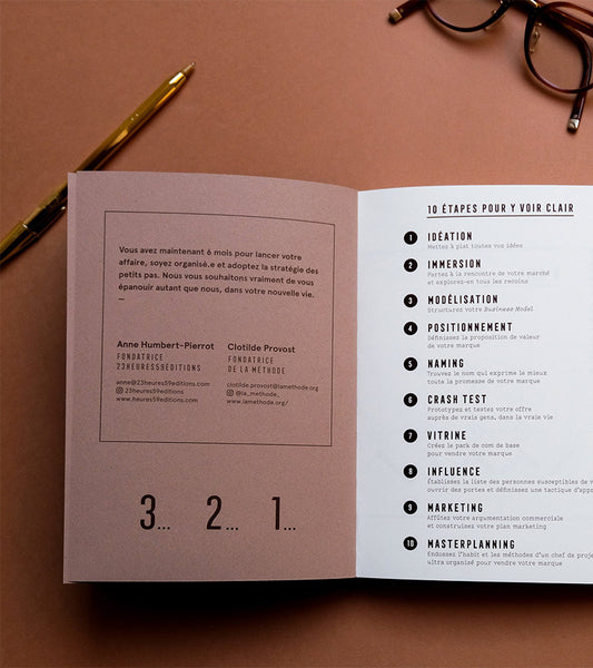 Carnet pour Entreprendre - Créez votre entreprise