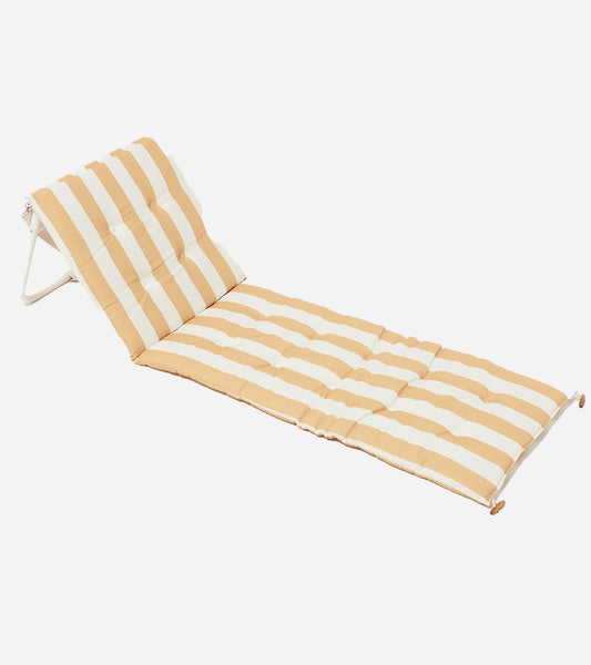 Chaise de plage inclinable