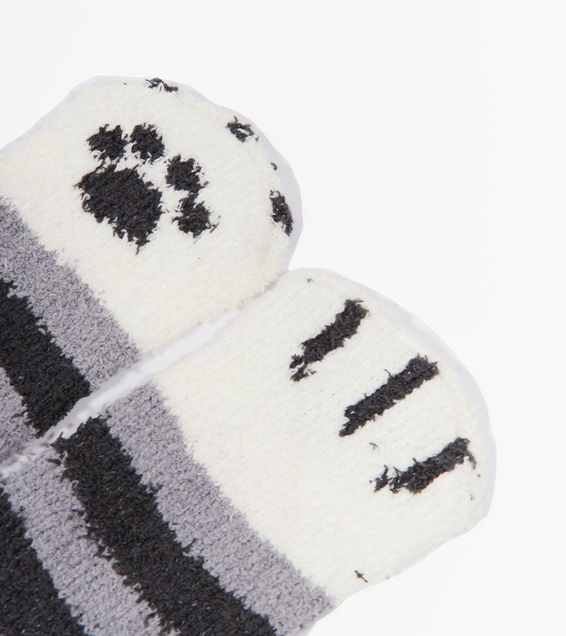 Chaussettes chat en moumoute