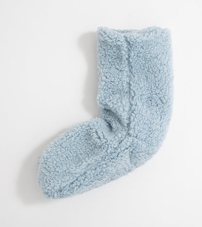 Chaussettes cocooning en moumoute  L'expressionist