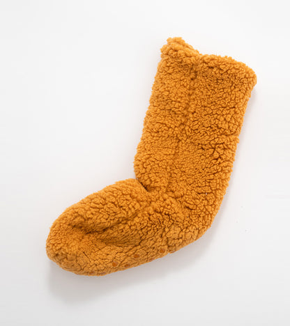 Chaussettes cocooning en moumoute  L'expressionist