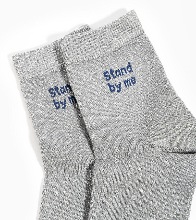 Chaussettes Stand By Me grise