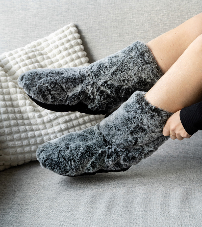 Pieds Froids Pantoufle Femme Chauffante Pantoufles Chauffantes