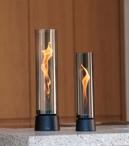 Cheminée de table portable SPIN air - All black