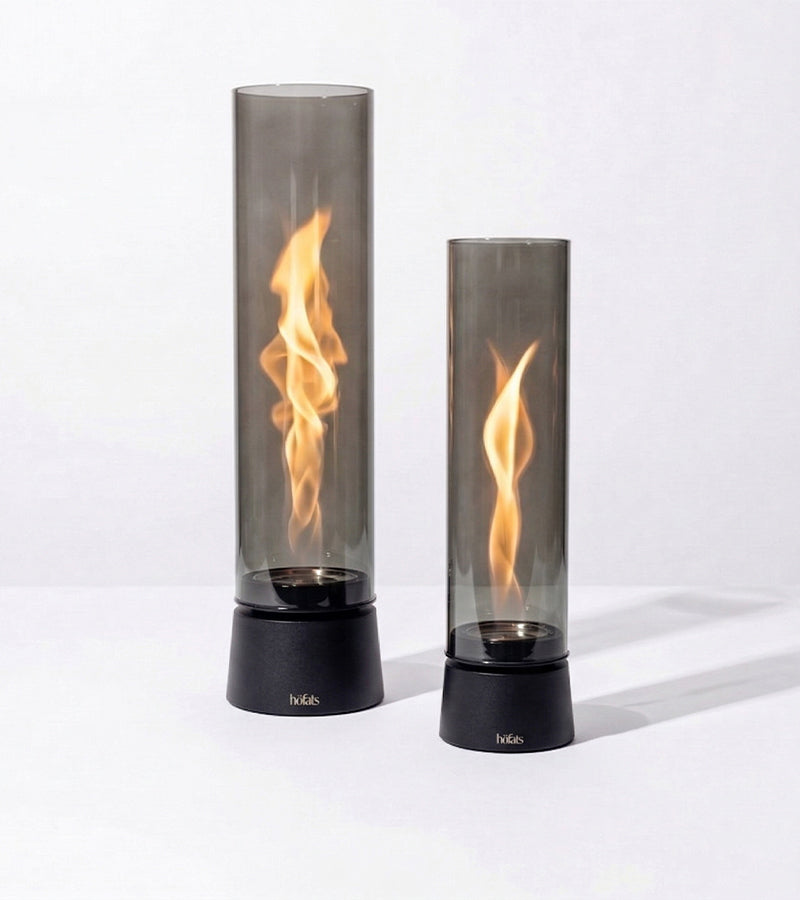 Cheminée de table portable SPIN air - All black