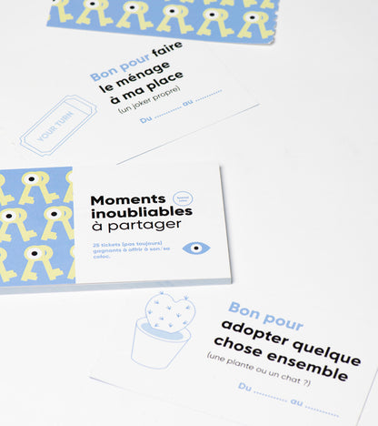 Chéquier spécial coloc  L'avant gardiste