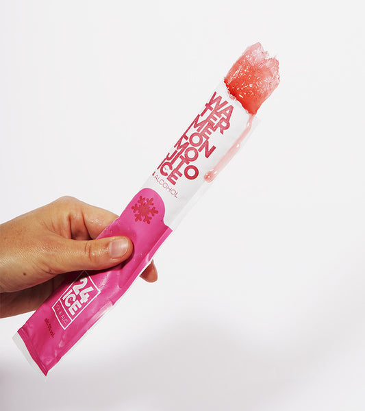 Cocktails en bâtonnet à glacer