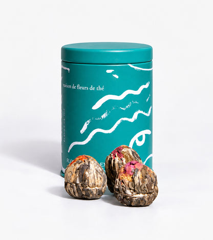 Coffret 8 Fleurs de Thé à Infuser
