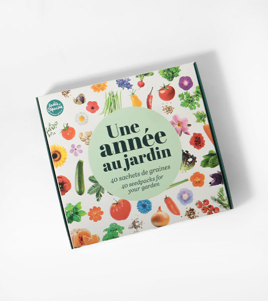 Coffret de 40 sachets de graines