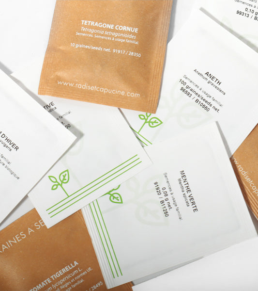 Coffret de 40 sachets de graines