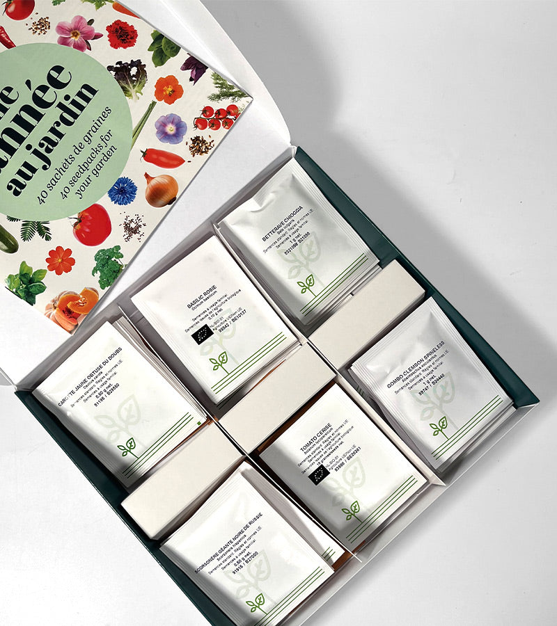 Coffret de 40 sachets de graines