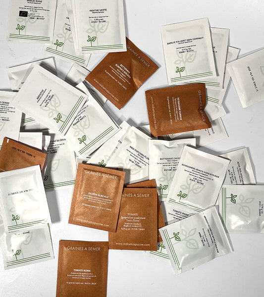 Coffret de 40 sachets de graines