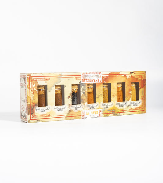 Coffret des 7 piments du monde