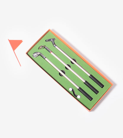 Coffret de stylos clubs de golf