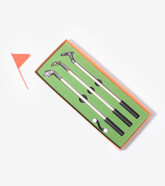 Coffret de stylos clubs de golf