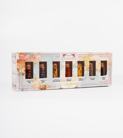 Coffret découverte 7 fleurs comestibles