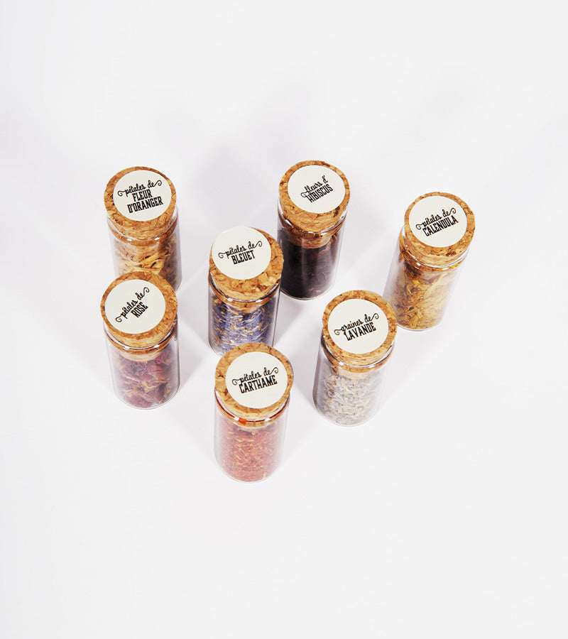 Coffret découverte 7 fleurs comestibles