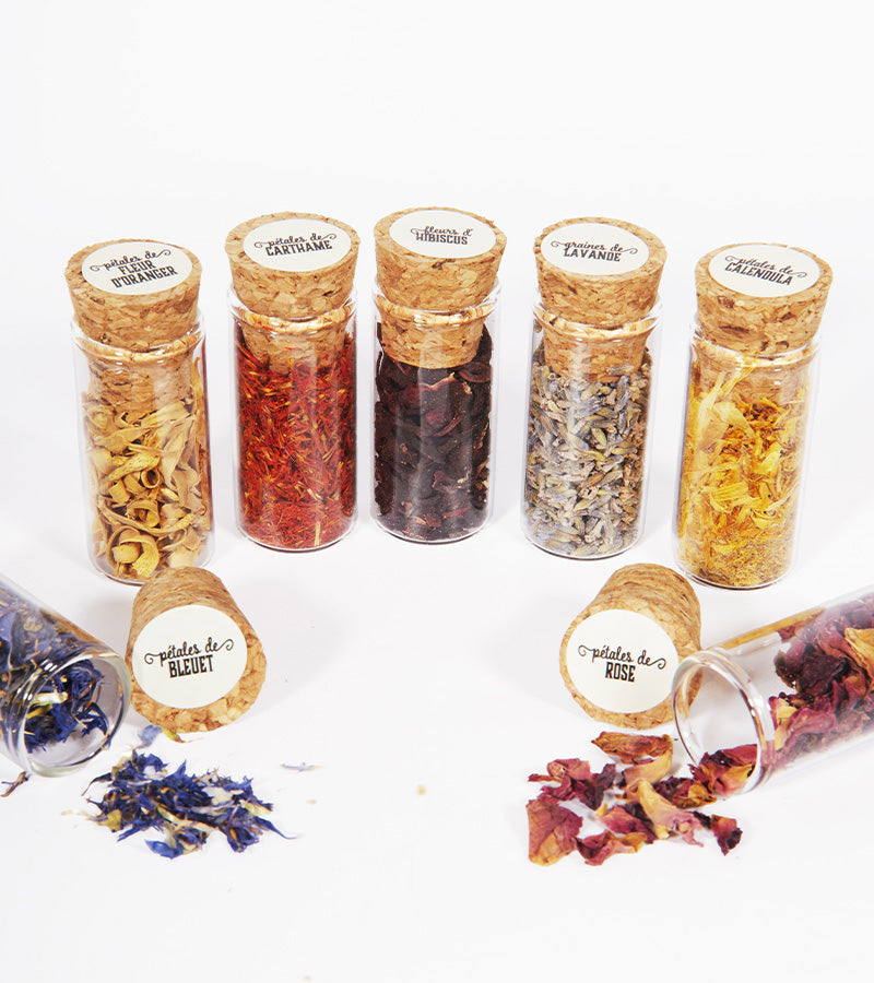 Coffret découverte 7 fleurs comestibles