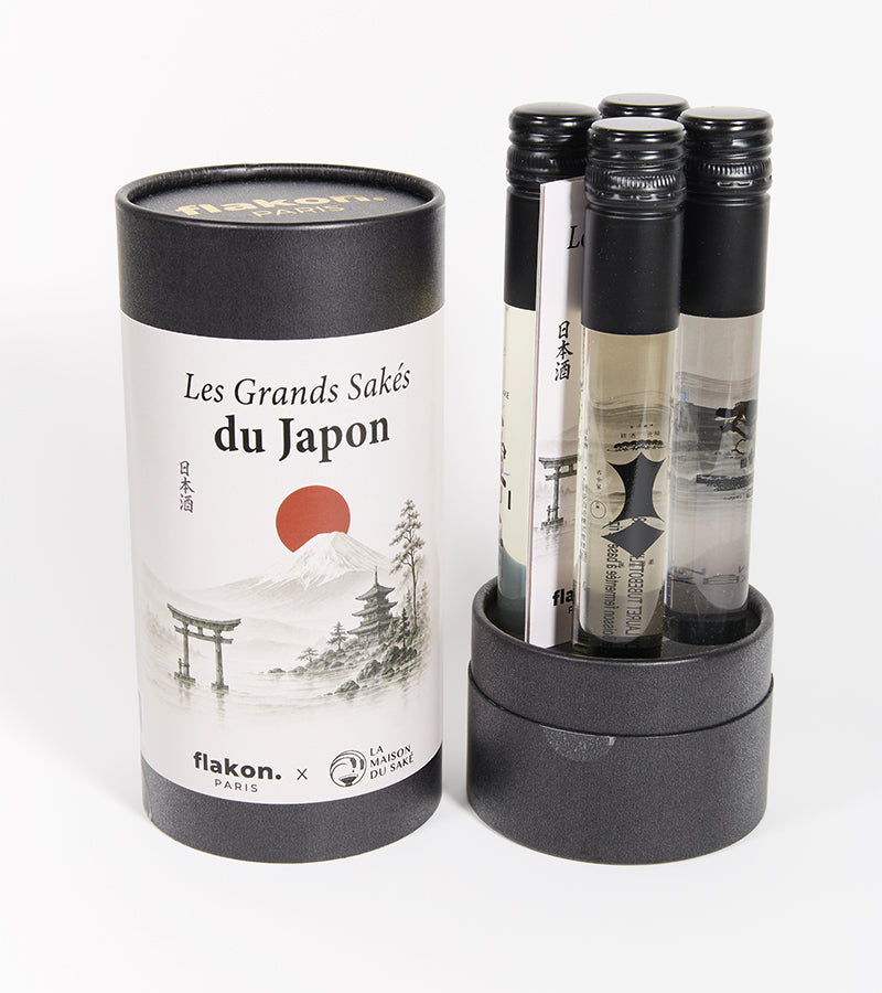 Coffret Dégustation 4 Grands Sakés du Japon