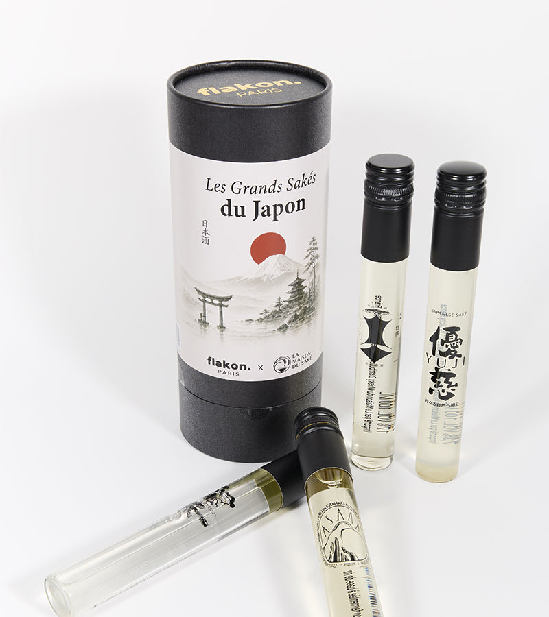 Coffret Dégustation 4 Grands Sakés du Japon