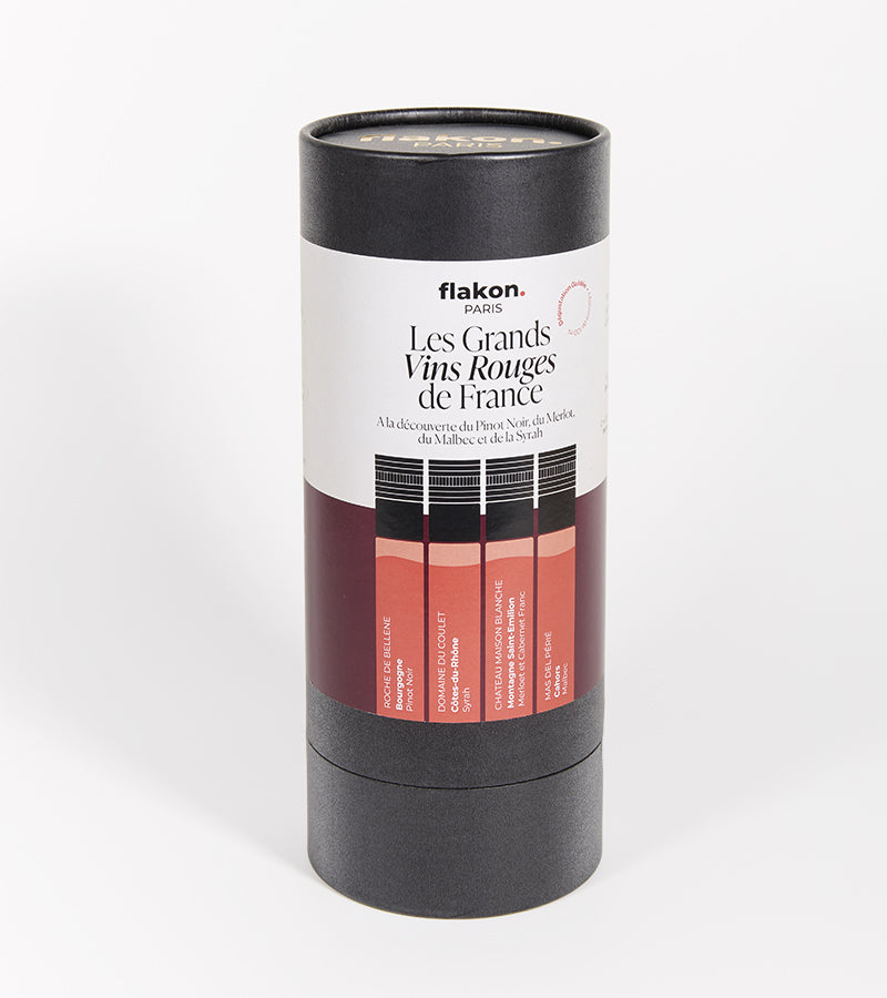 Coffret Dégustation 4 Grands Vins Rouges de France