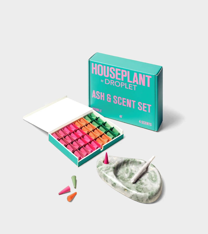Coffret Encens & Porte-Encens en Marbre