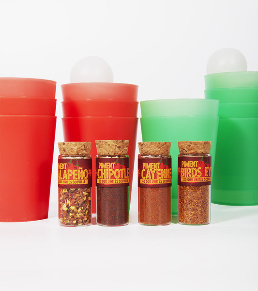 Coffret hot pepper pong