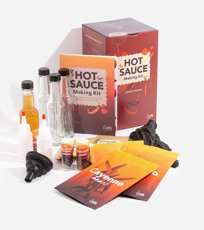 Coffret pour faire votre propre sauce piquante