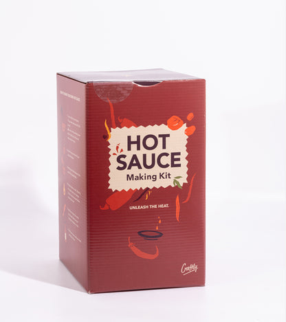 Coffret pour faire votre propre sauce piquante  Craftly