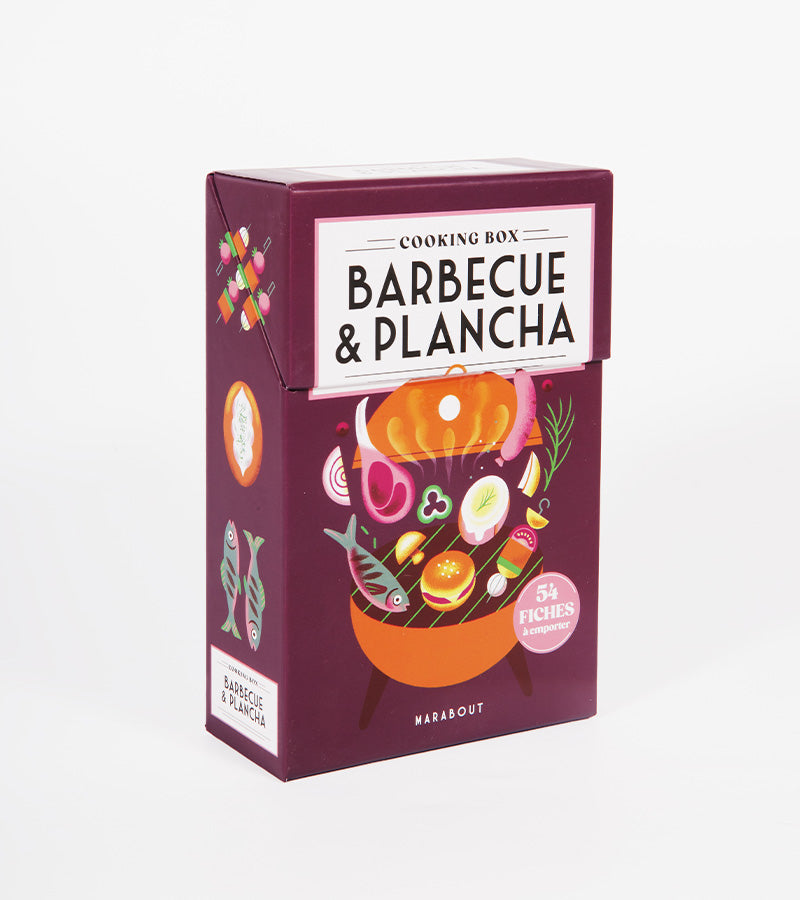 Cooking box Barbecue et plancha - la boîte de fiches recettes