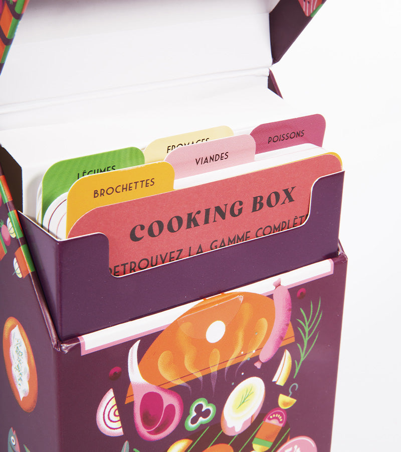 Cooking box Barbecue et plancha - la boîte de fiches recettes