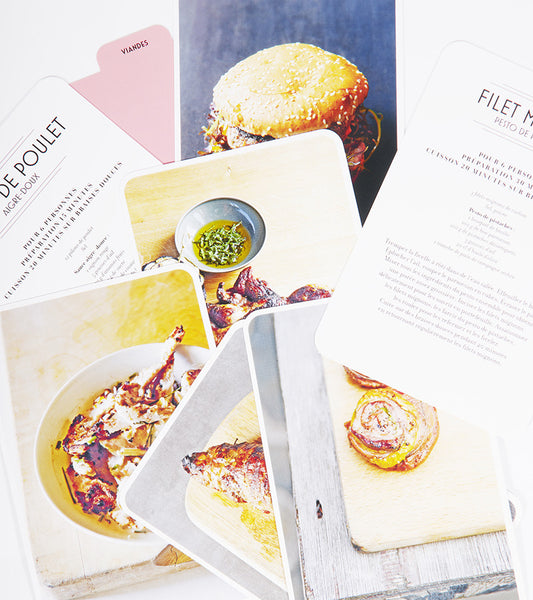 Cooking box Barbecue et plancha - la boîte de fiches recettes