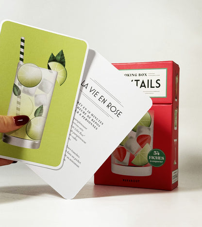 Cooking box Cocktails - la boîte de fiches recettes