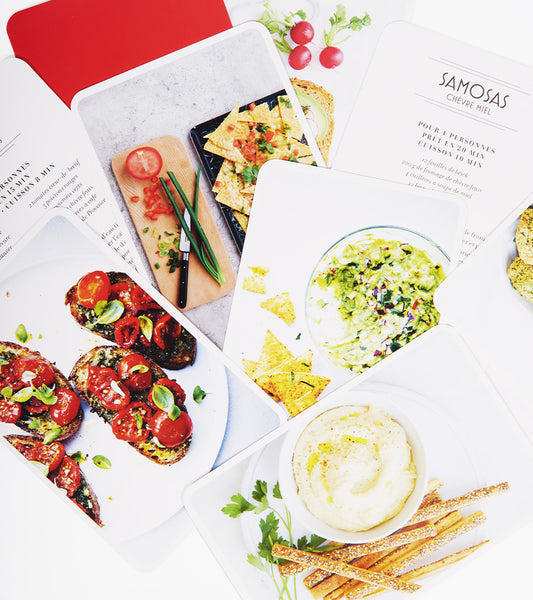 Cooking box Etudiants - la boîte de fiches recettes