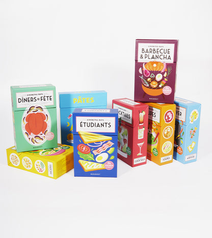 Les boîtes de fiches recettes