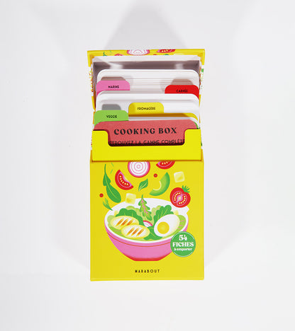 Cooking box Salades - la boîte de fiches recettes
