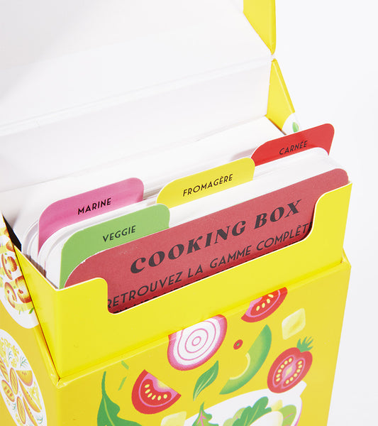 Cooking box Salades - la boîte de fiches recettes