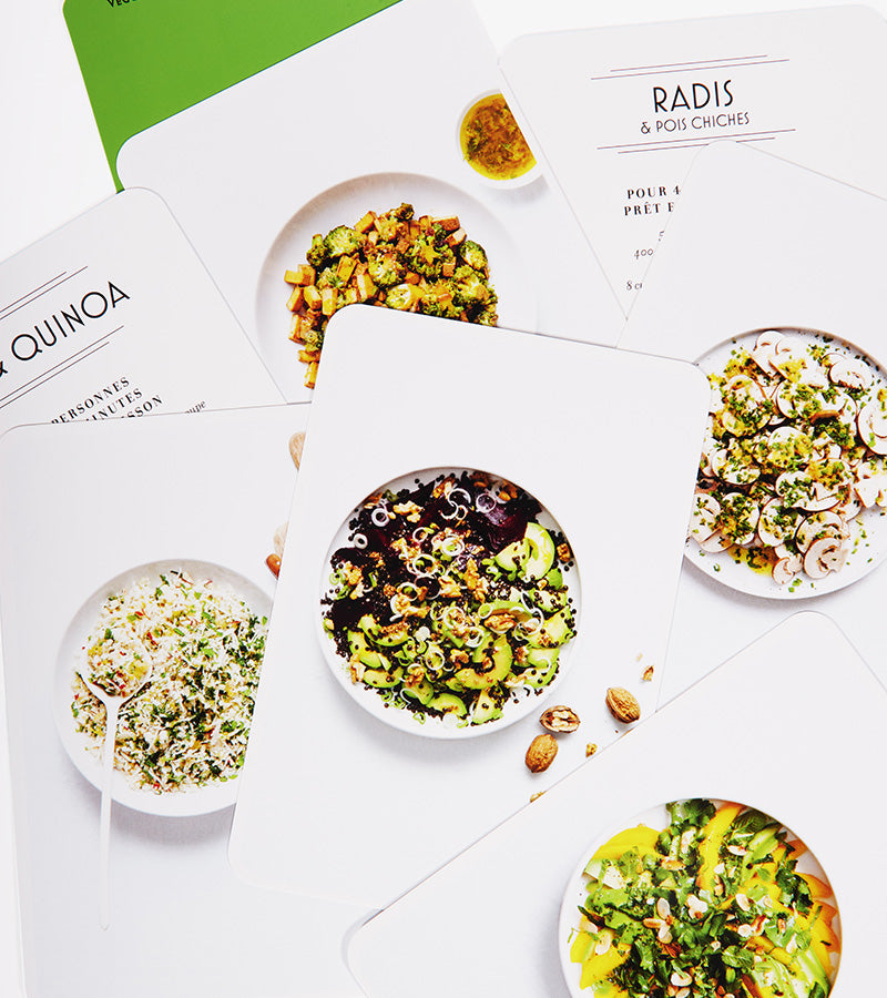 Cooking box Salades - la boîte de fiches recettes