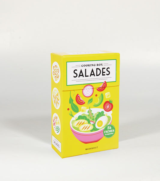 Cooking box Salades - la boîte de fiches recettes